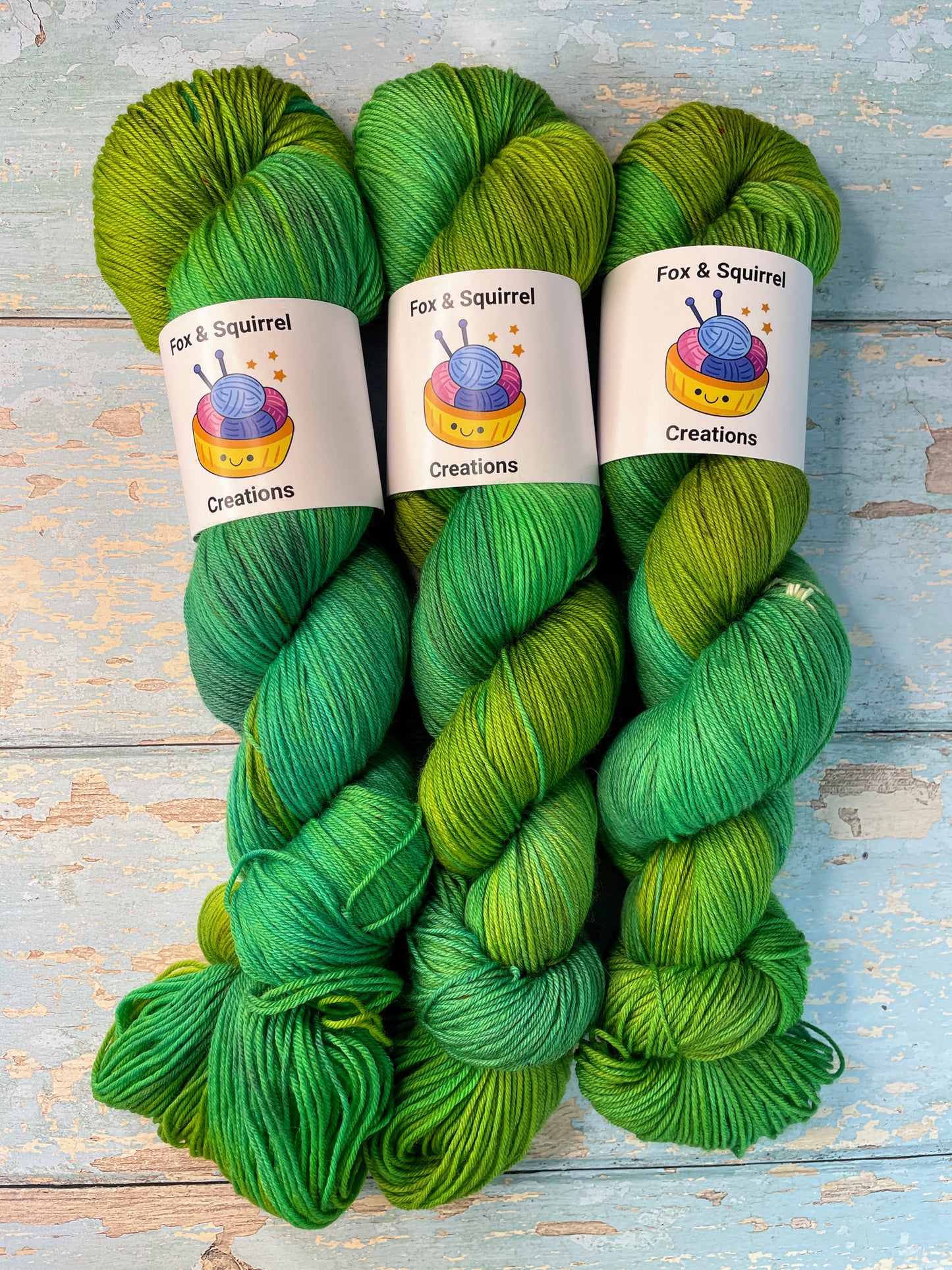 Sock - Treeline 100g Hand-dyed Yarn