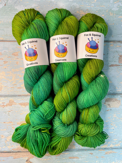 Sock - Treeline 100g Hand-dyed Yarn