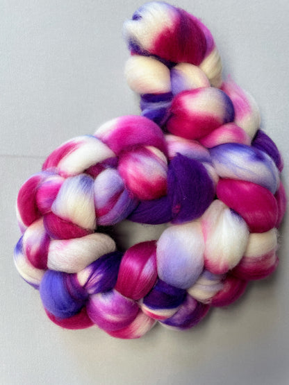 Merino (Superwash) - Winter Berries 100g Fibre Roving