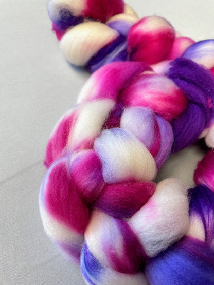 Merino (Superwash) - Winter Berries 100g Fibre Roving