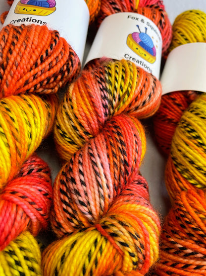 Zebra DK - Flambé 100g Hand-dyed Yarn