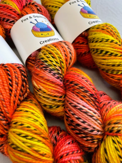 Zebra DK - Flambé 100g Hand-dyed Yarn