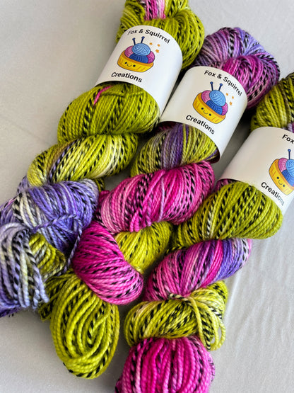 Zebra DK - Passion Flower 100g Hand-dyed Yarn