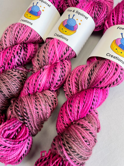 Zebra DK - Pink Lady 100g Hand-dyed Yarn