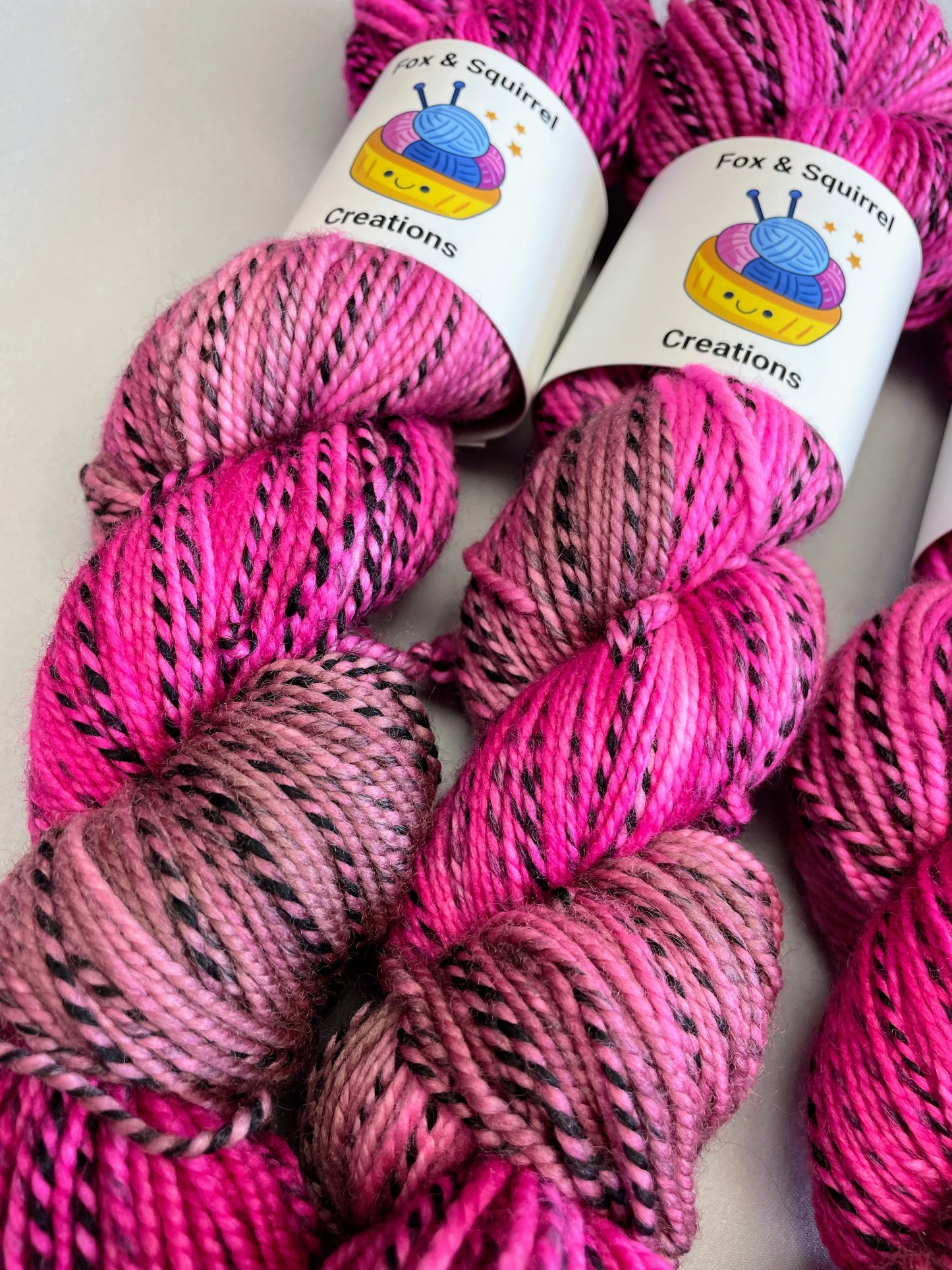 Zebra DK - Pink Lady 100g Hand-dyed Yarn