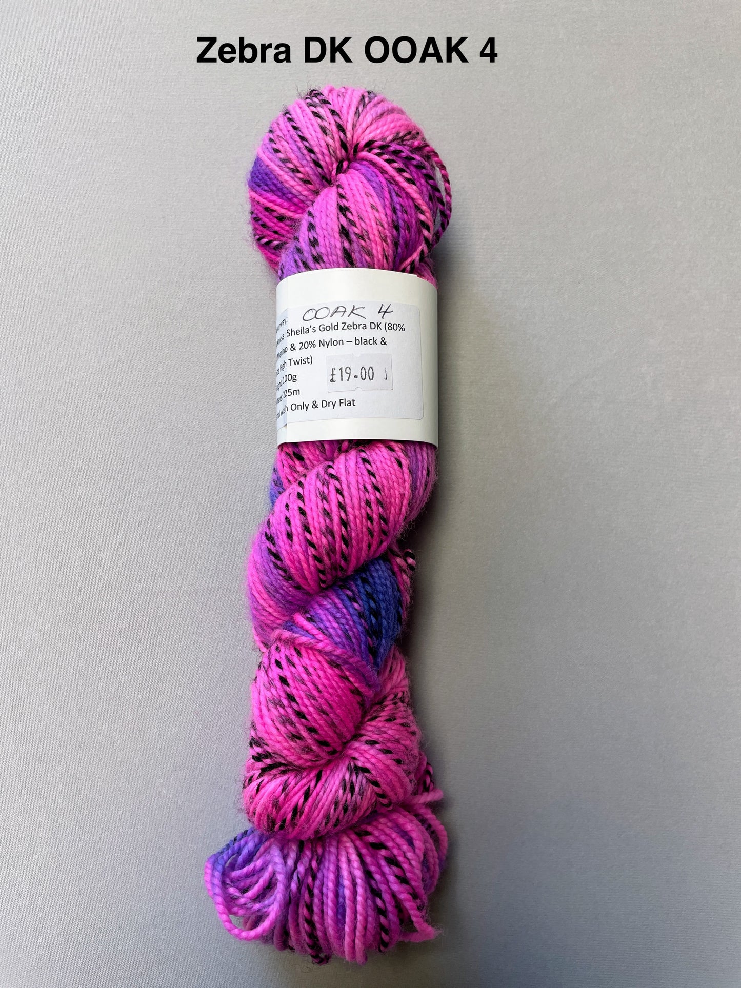 100g Zebra DK - OOAK