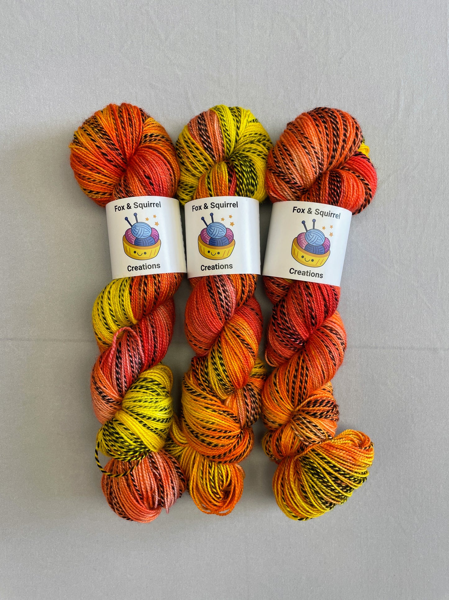 100g Flambé - Hand-dyed Yarn