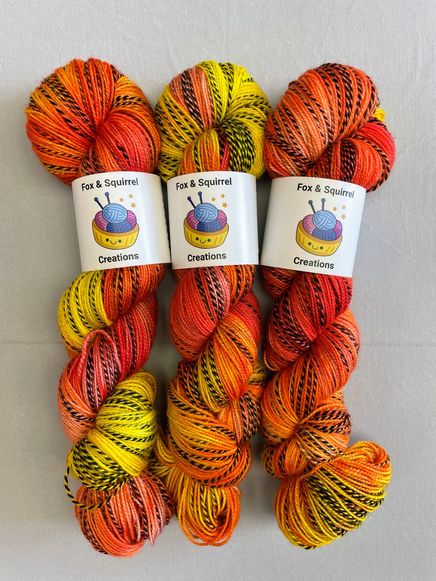 100g Flambé - Hand-dyed Yarn