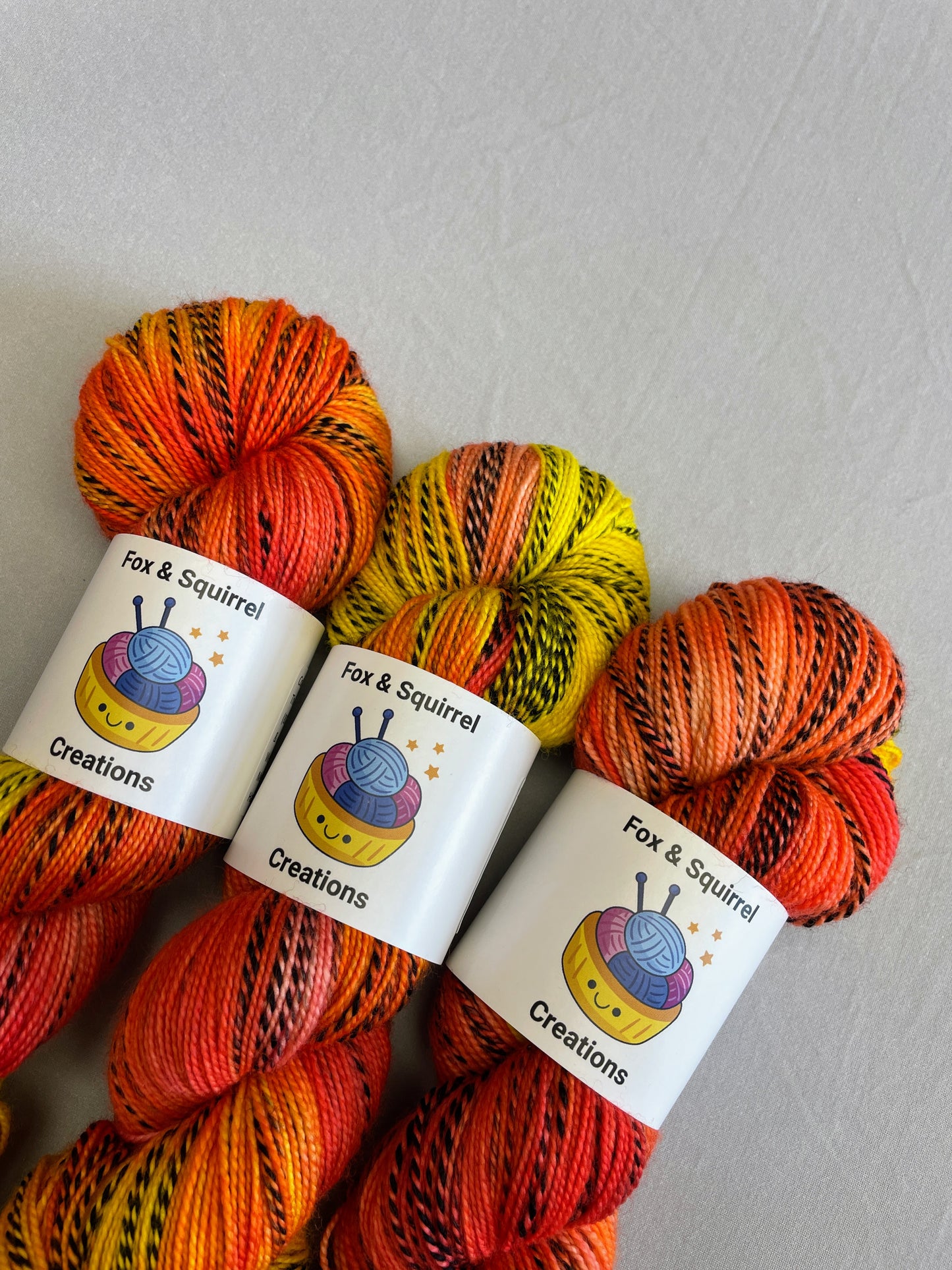 100g Flambé - Hand-dyed Yarn