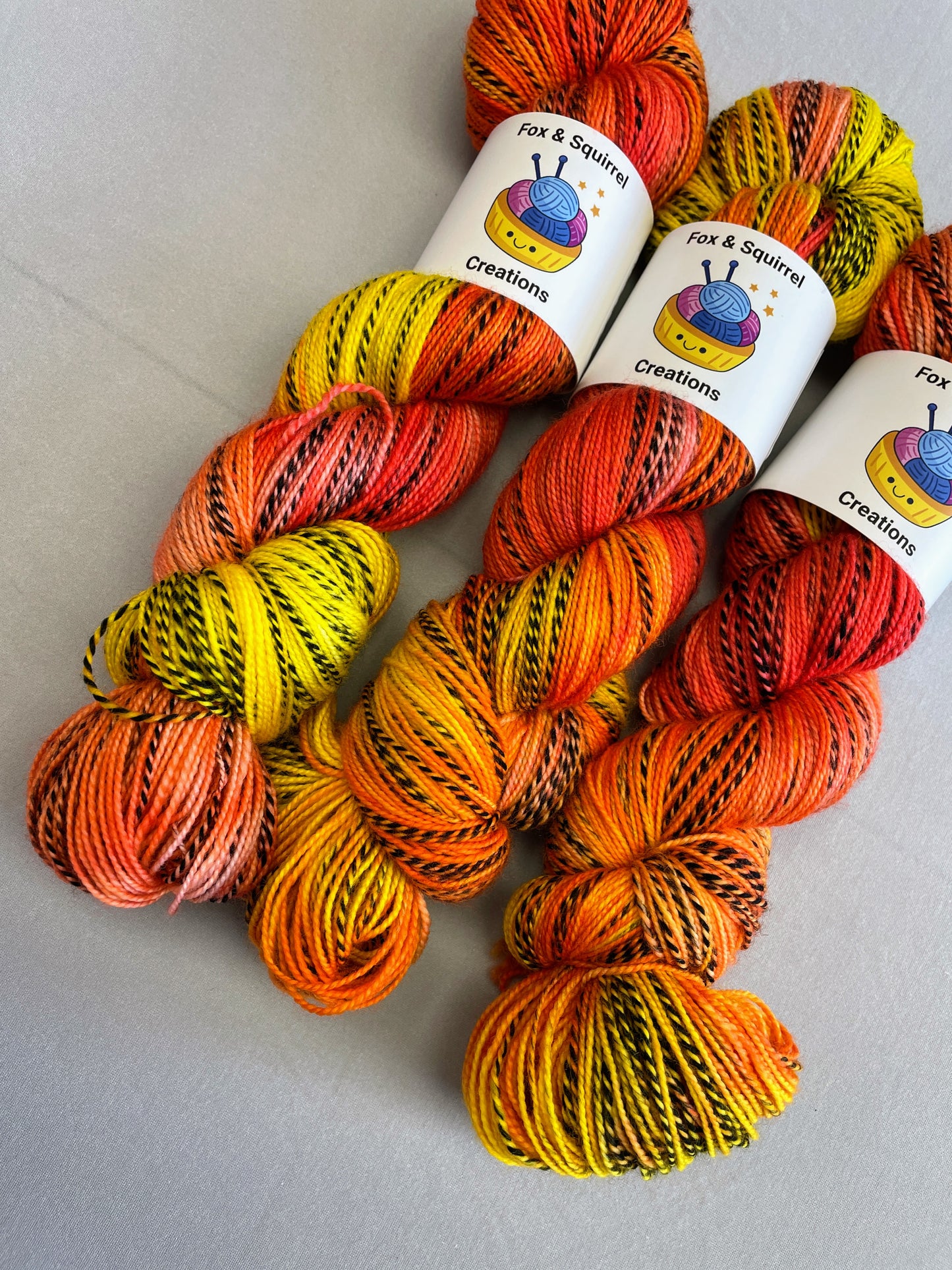 100g Flambé - Hand-dyed Yarn