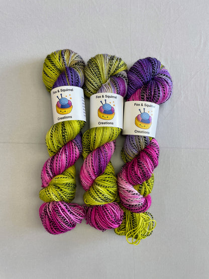 100g Passion Flower - Hand-dyed Yarn