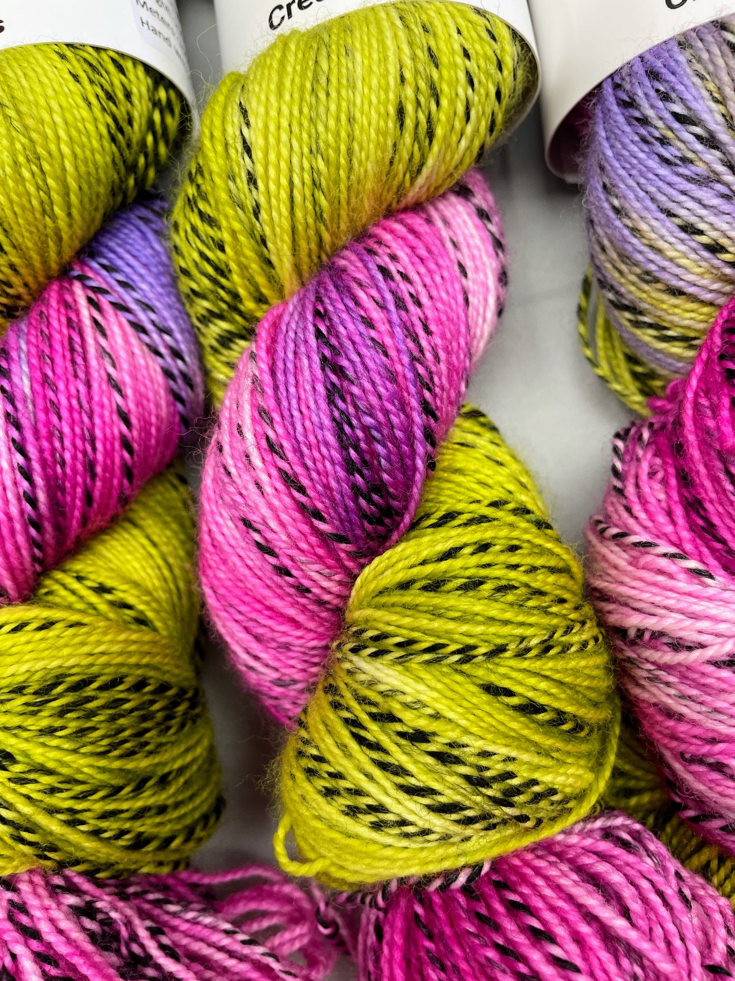 100g Passion Flower - Hand-dyed Yarn