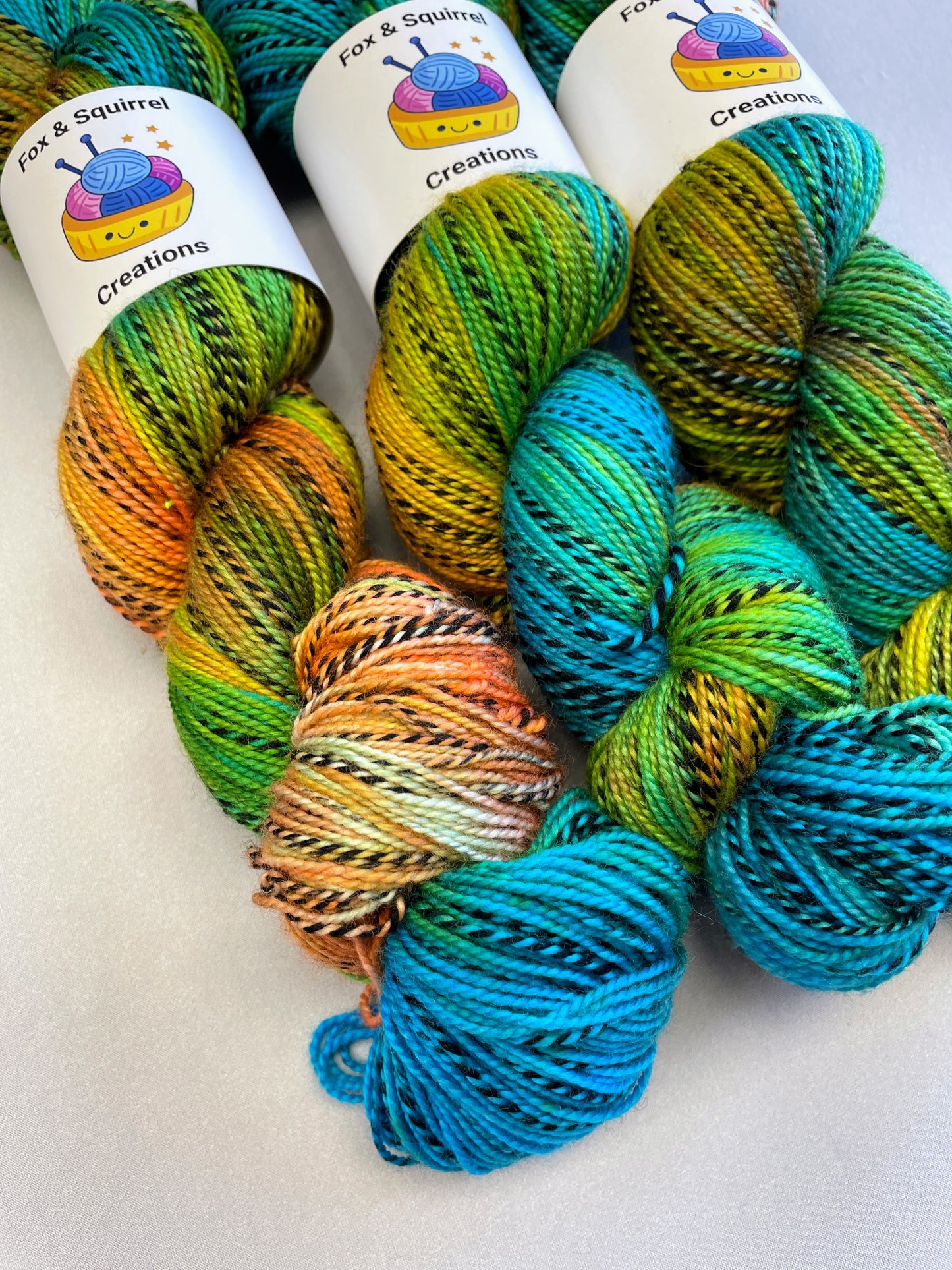 Zebra Sock - Riverbed 100g Hand-dyed Yarn